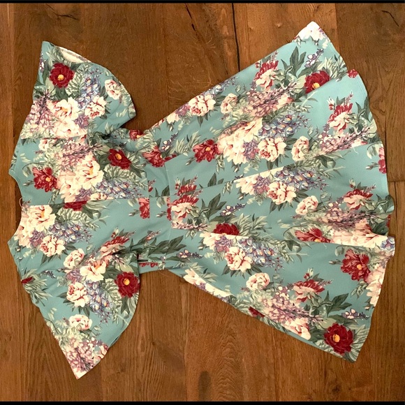 Show Me Your MuMu Aubrey Floral Mini Dress - Picture 3 of 4